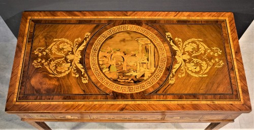 Mobilier Table à Jeux - Table à Jeu Louis XVI, atelier de Giuseppe Maggiolini